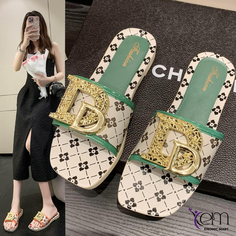 New Summer Platform Women's Outdoor Fashion Trend Round Toe Fairy Style EVA Outsole Vacation Sandals Stay stylish and comfortable
