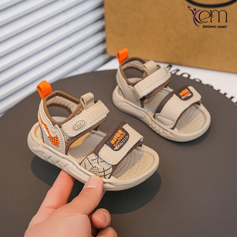 Children's Sandals Summer New Boys' Sports Non-slip Sandals Korean Version Casual Baby Shoes Beach Shoes